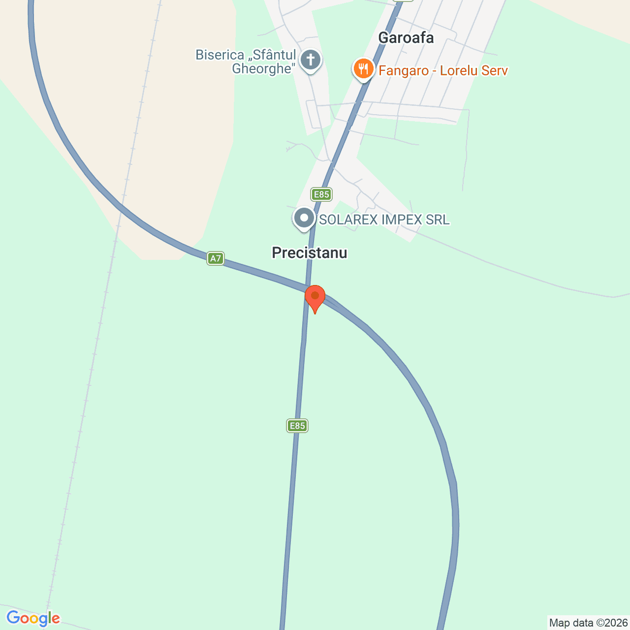 Poza harta streetview, zoom 14, adresa Balta Raței, Comuna Vânători, , judetul