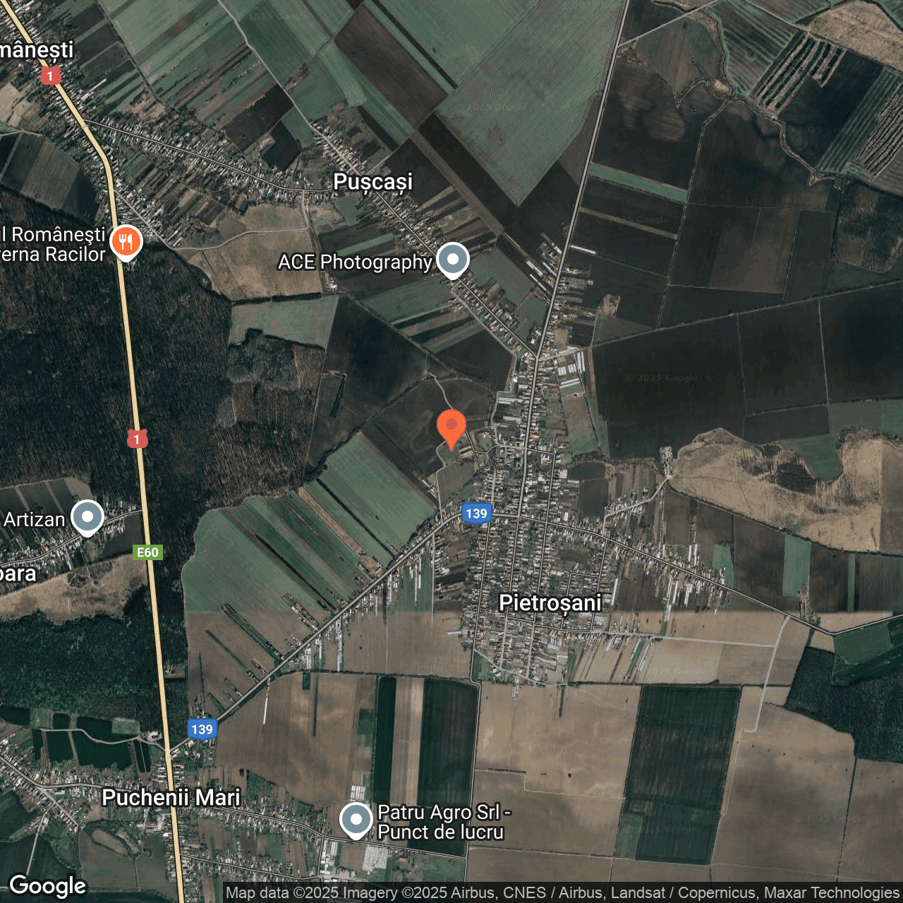 Poza harta hybrid, zoom 14, adresa Puchenii Mari Prahova, , judetul