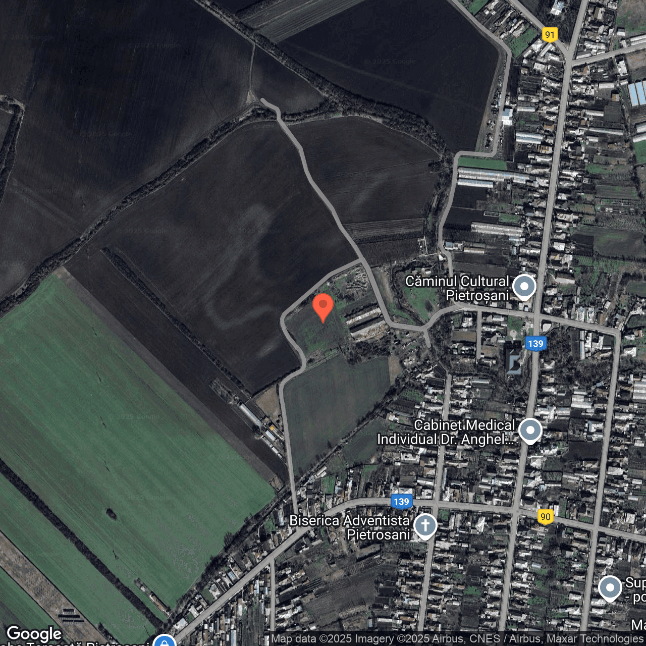 Poza harta hybrid, zoom 16, adresa Puchenii Mari Prahova, , judetul