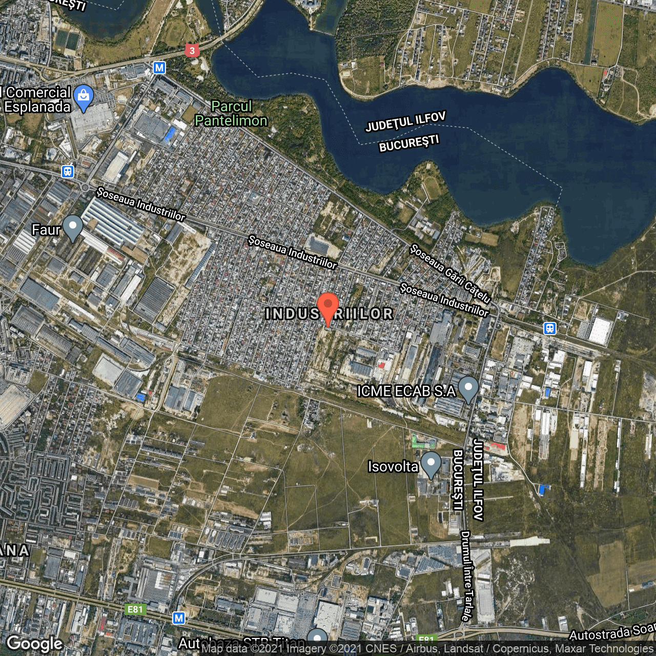 Poza harta hybrid, zoom 14, adresa Strada Valsanesti, Bucuresti, judetul Bucuresti Ilfov