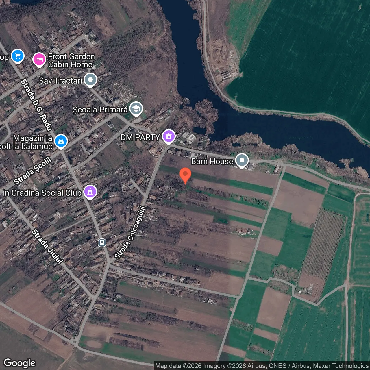 Poza harta hybrid, zoom 16, adresa Petrăchioaia, str. Colceagului, nr. 13 judet Ilfov, , judetul