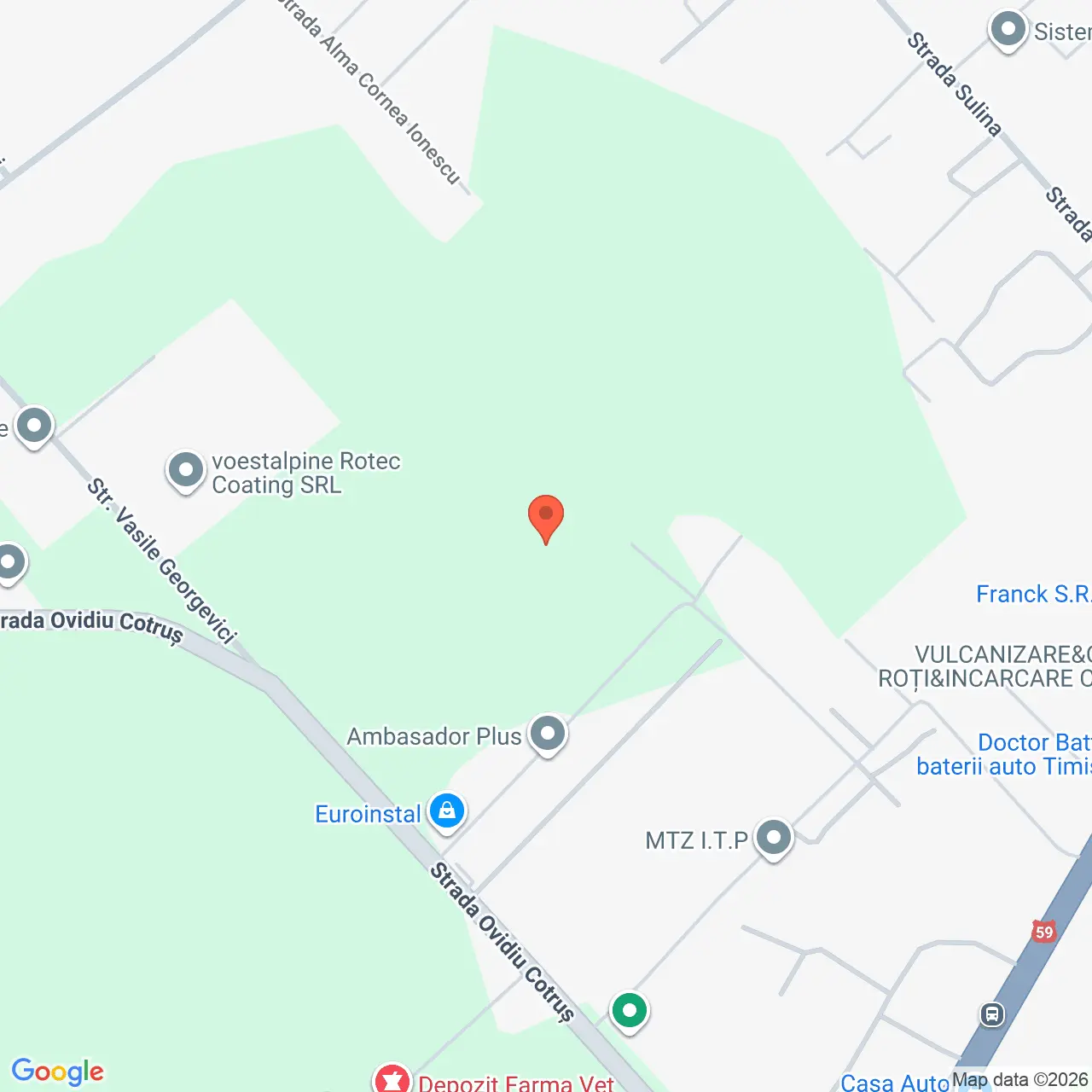 Poza harta streetview, zoom 16, adresa Timisoara Timis, , judetul