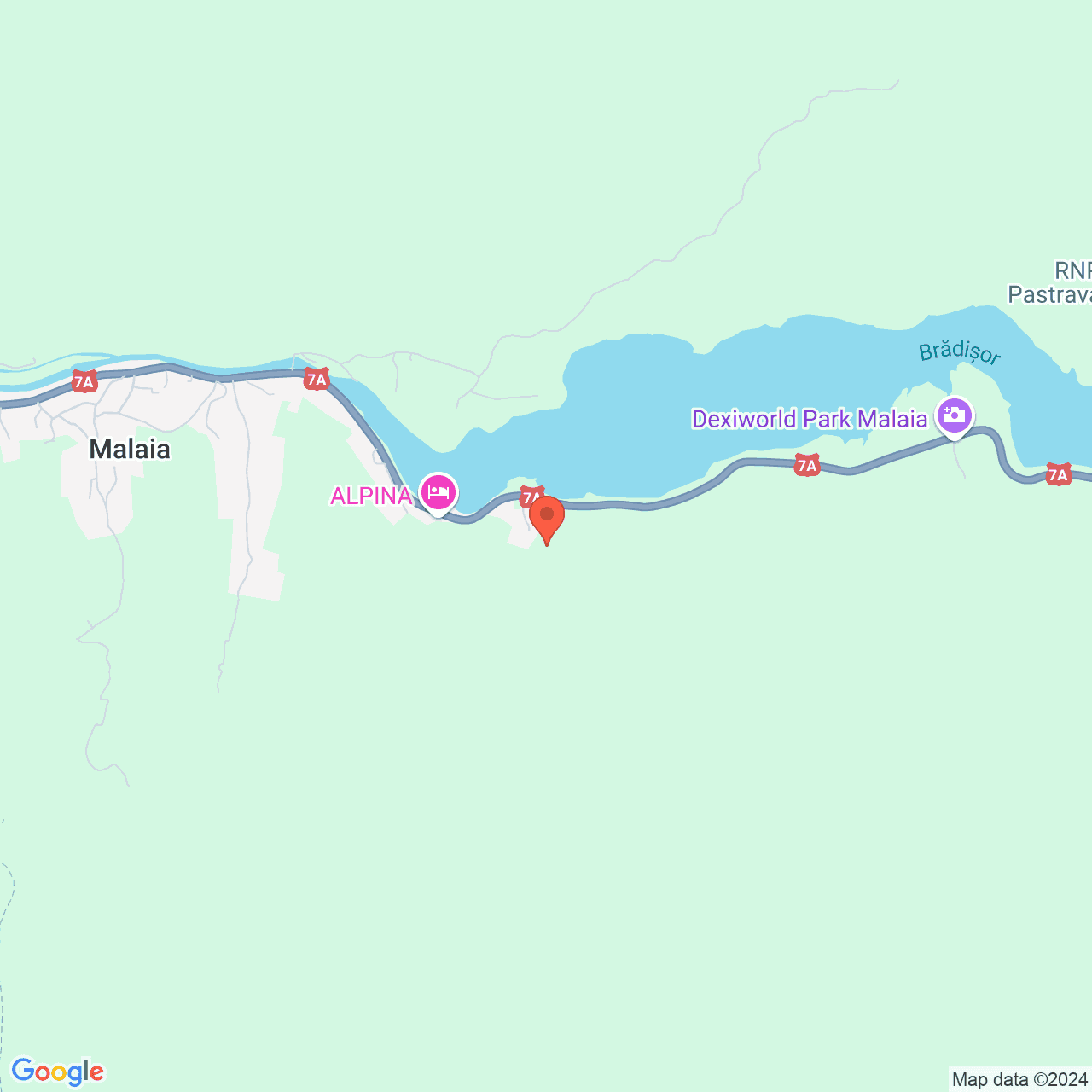 Poza harta streetview, zoom 14, adresa Malaia, str. Izvor, jud. Vâlcea, , judetul