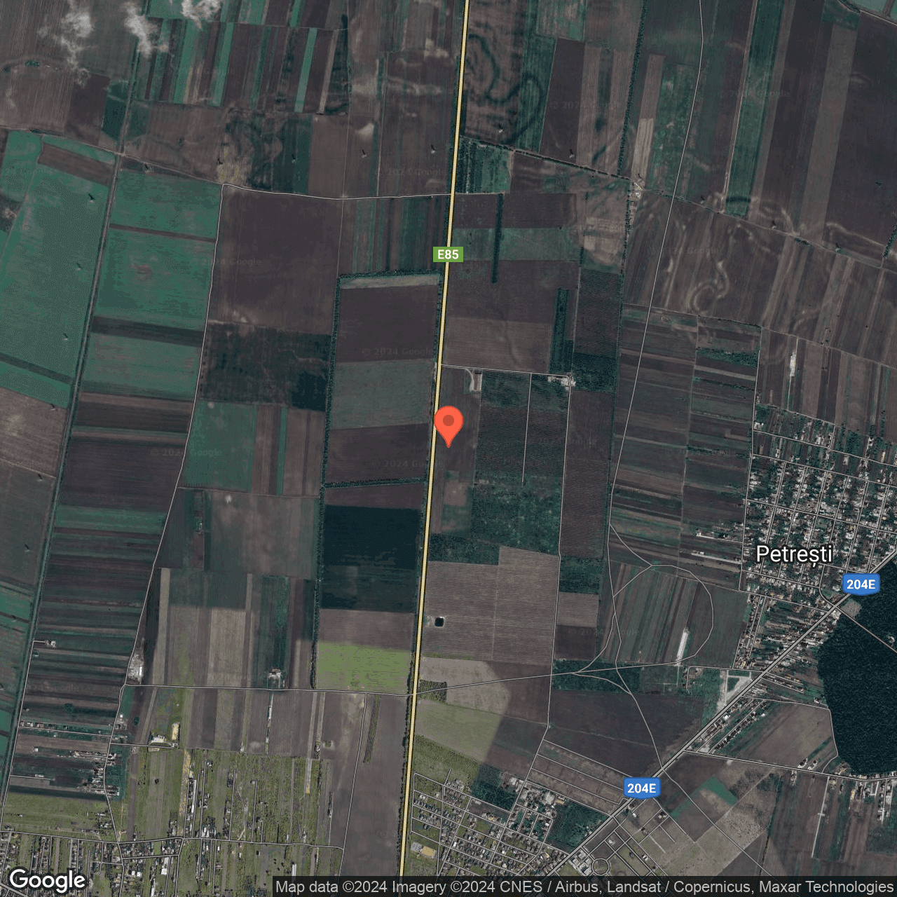 Poza harta hybrid, zoom 14, adresa Focsani, , judetul