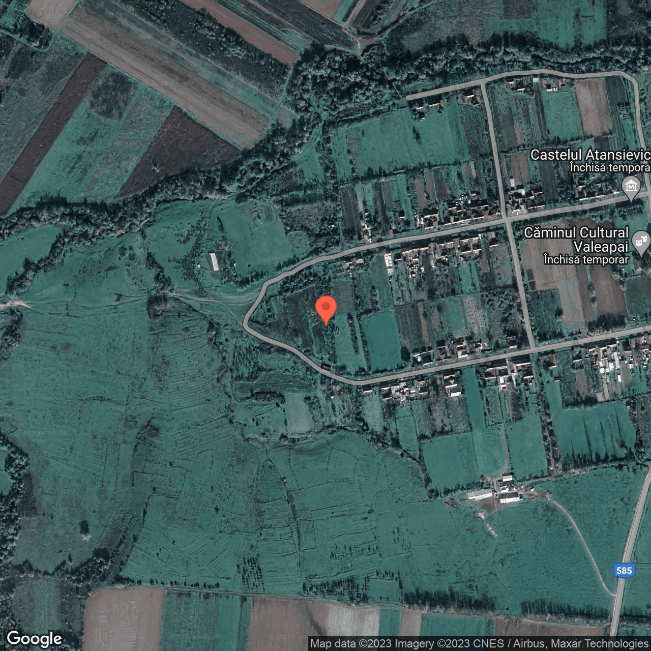 Poza harta hybrid, zoom 16, adresa Valeapai, comuna Ramna, , judetul