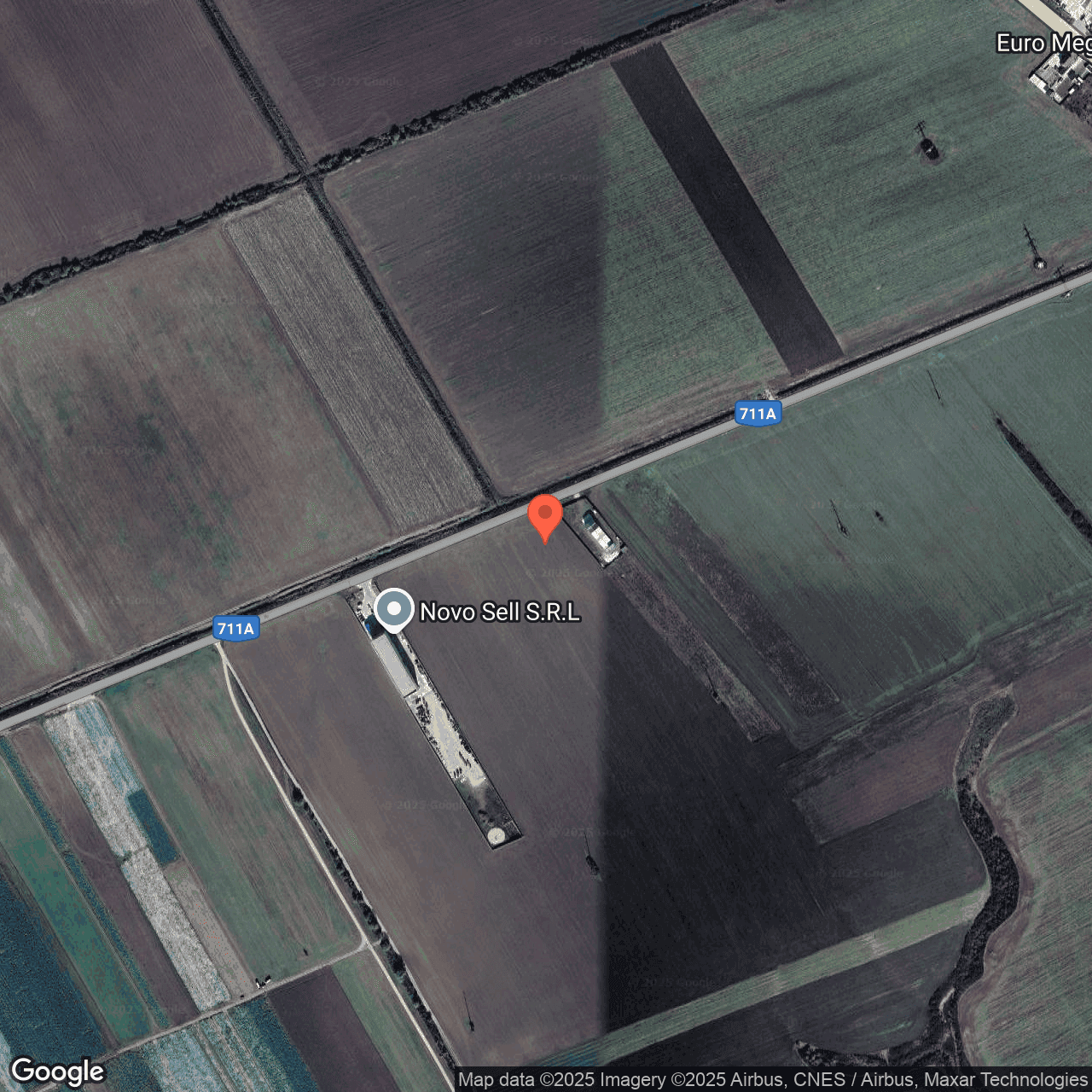 Poza harta hybrid, zoom 16, adresa Racari Dambovita, , judetul