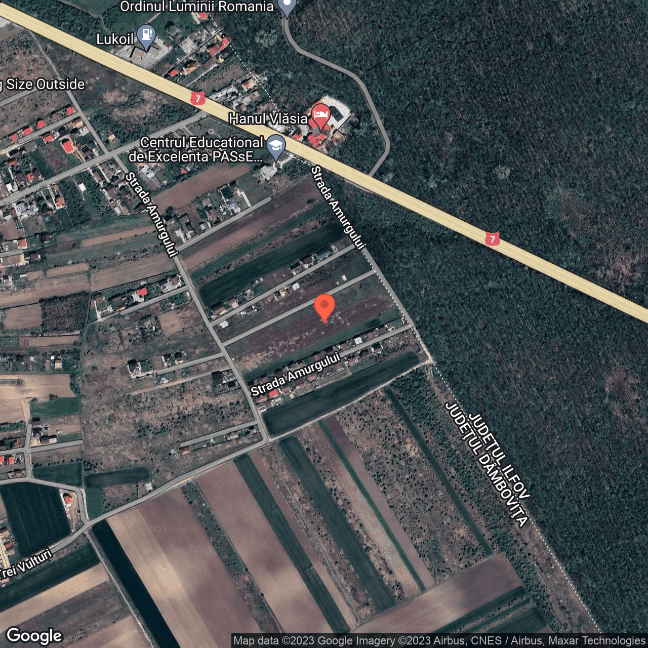 Poza harta hybrid, zoom 16, adresa Tartasesti, , judetul