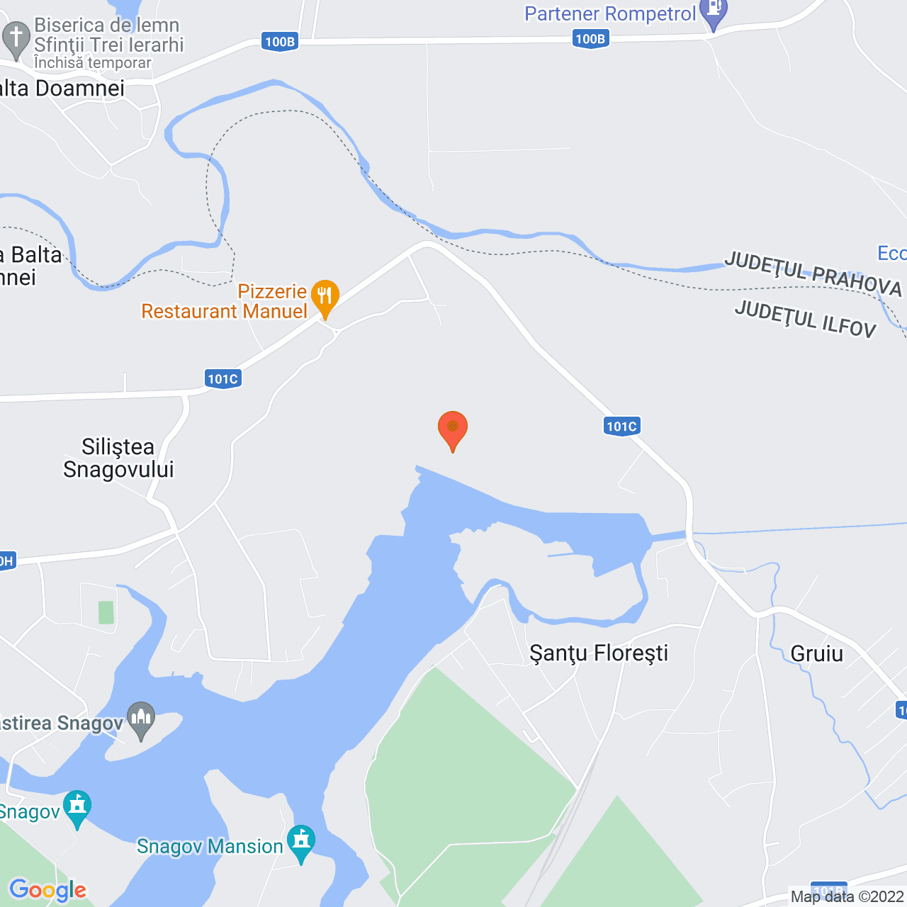 Poza harta streetview, zoom 14, adresa Silistea Snagovului, Gruiu, judetul Bucuresti Ilfov