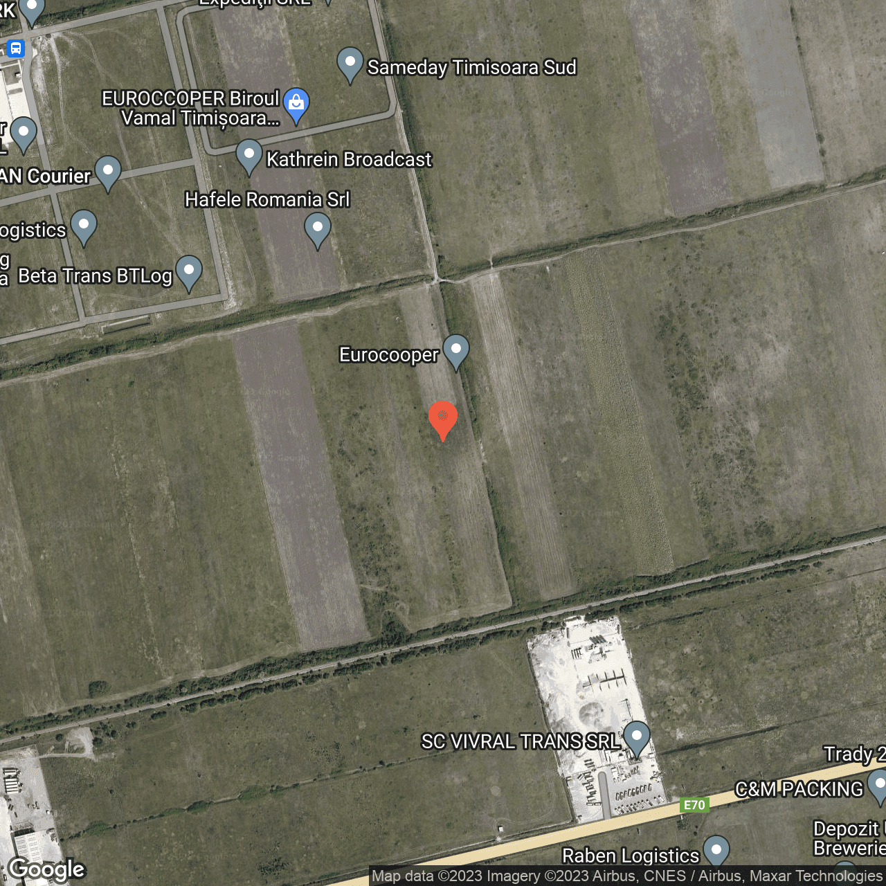 Poza harta hybrid, zoom 16, adresa Ghiroda , , judetul