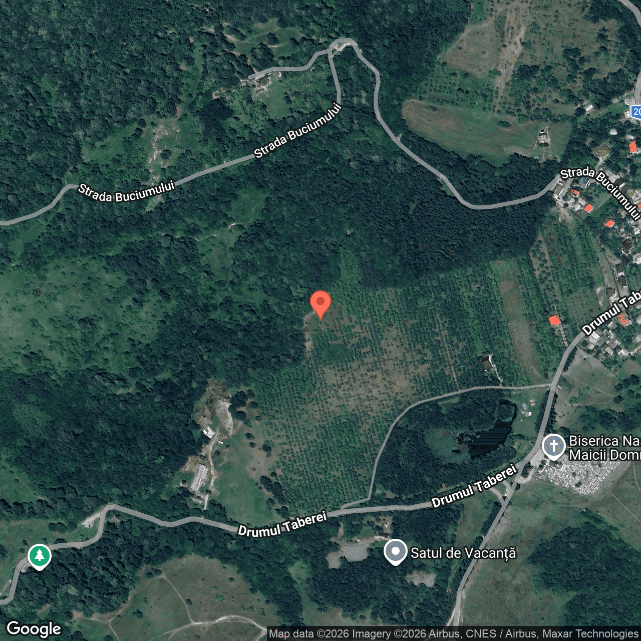 Poza harta hybrid, zoom 16, adresa Campina Prahova, , judetul