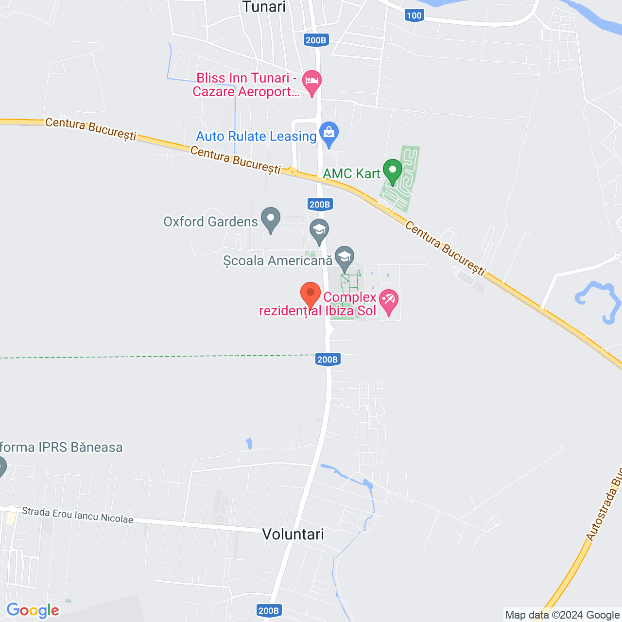 Poza harta streetview, zoom 14, adresa Pipera Voluntari, , judetul