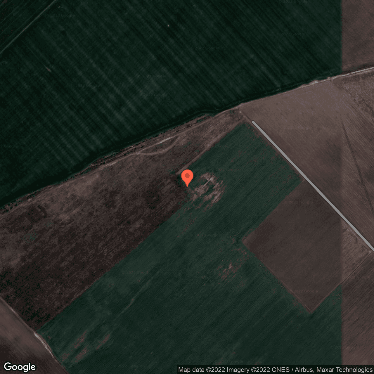 Poza harta hybrid, zoom 16, adresa Adunatii-Copaceni, judetul Giurgiu