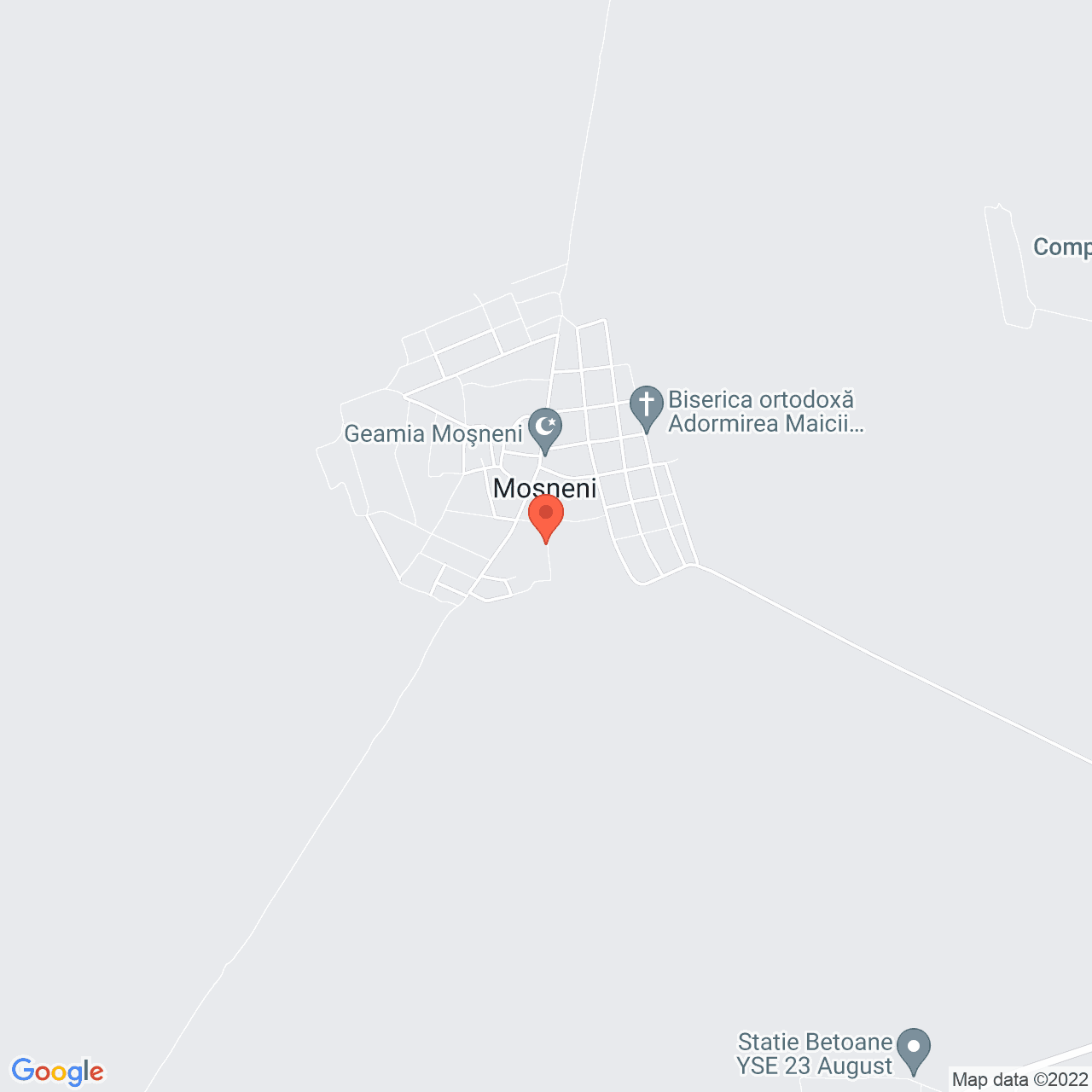 Poza harta streetview, zoom 14, adresa Mosneni, judetul Constanta