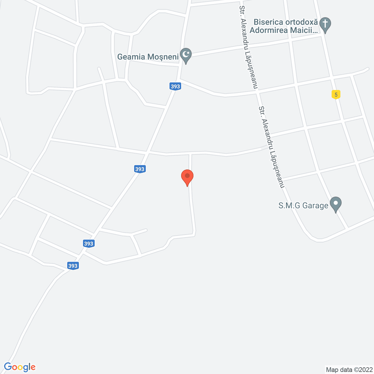 Poza harta streetview, zoom 16, adresa Mosneni, judetul Constanta