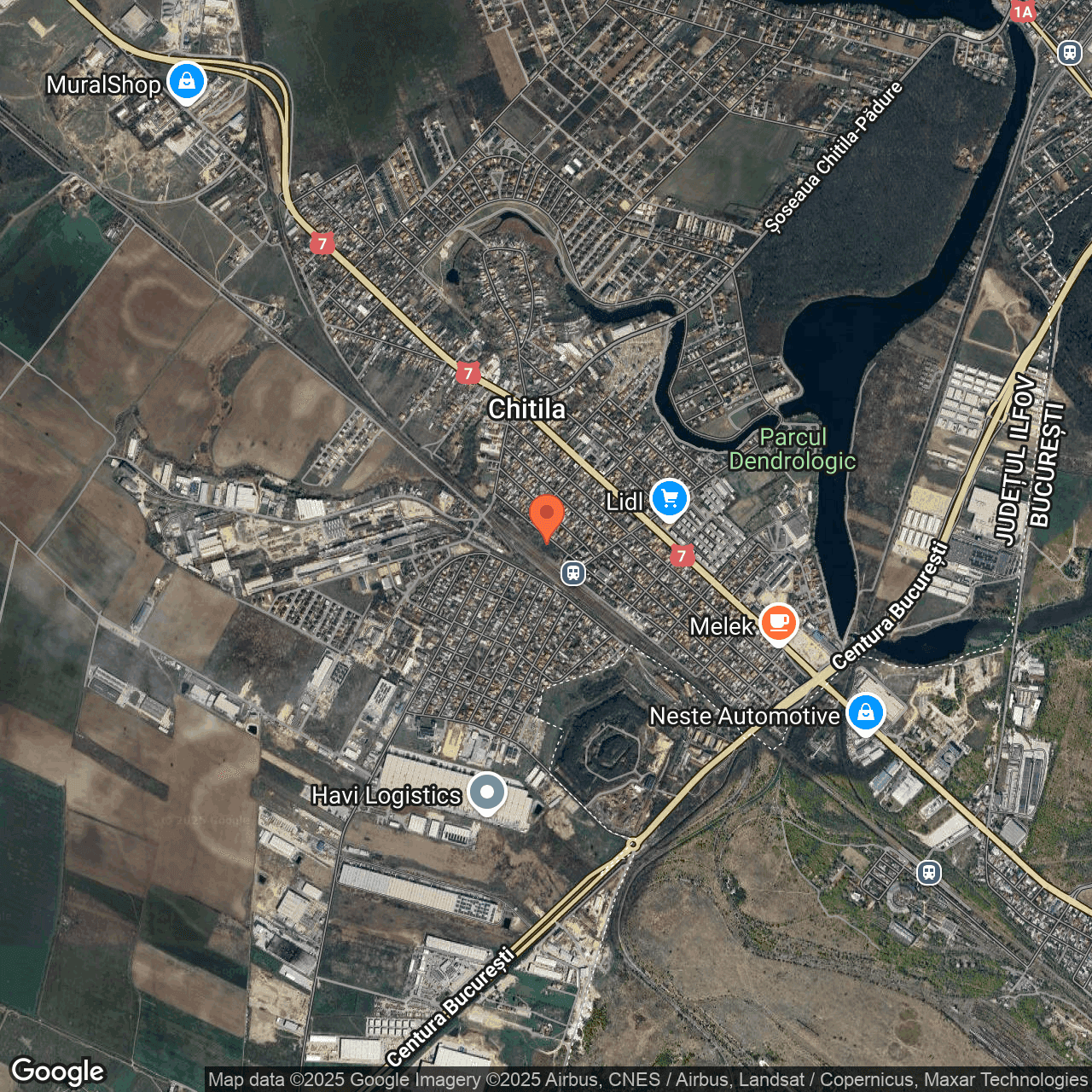 Poza harta hybrid, zoom 14, adresa str.Aurel Vlaicu nr.2C, Chitila , , judetul