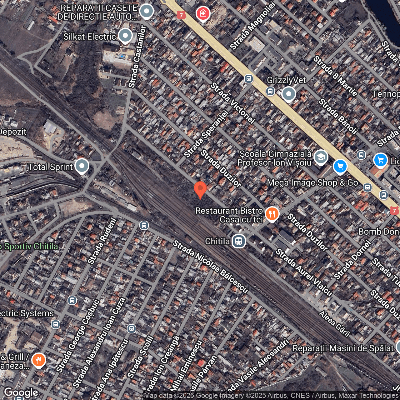 Poza harta hybrid, zoom 16, adresa str.Aurel Vlaicu nr.2C, Chitila , , judetul