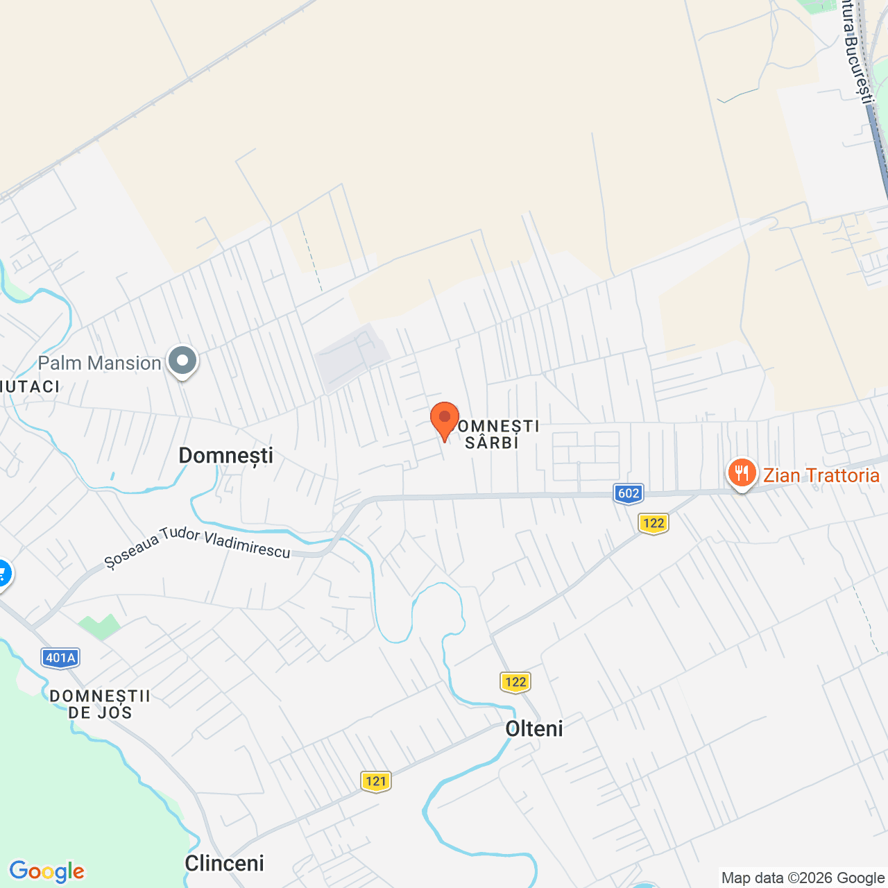 Poza harta streetview, zoom 14, adresa Strada Luceafarului Domnesti Ilfov, , judetul